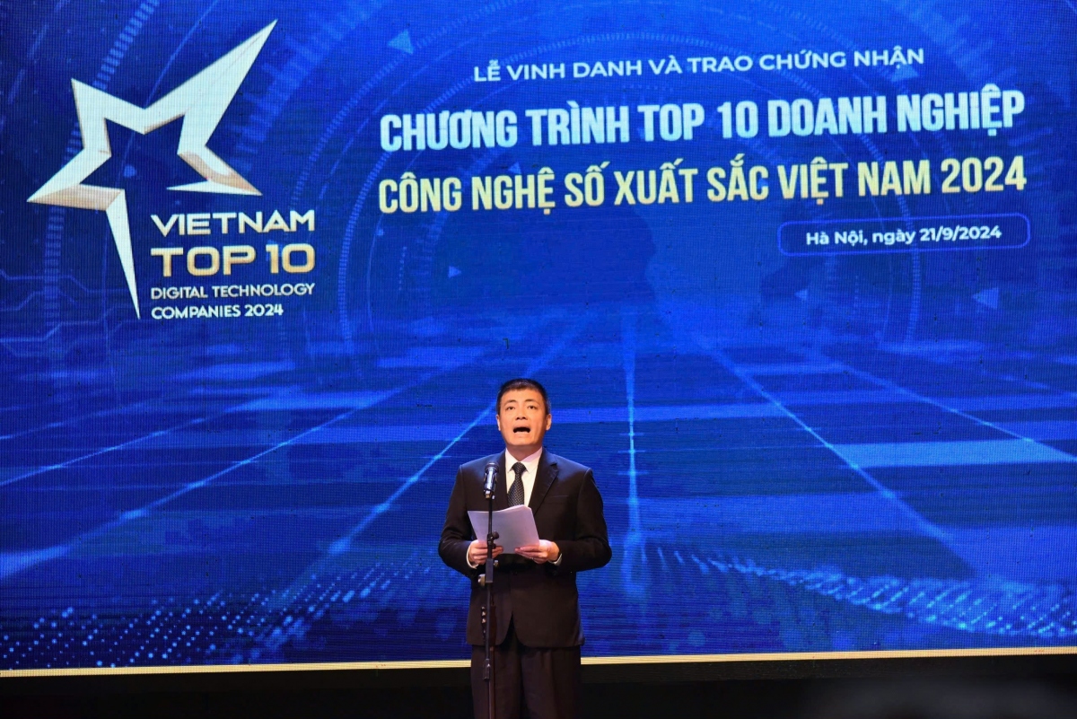 Ông Ngô Diên Hy, Phó Chủ tịch VINASA phát biểu tại sự kiện
