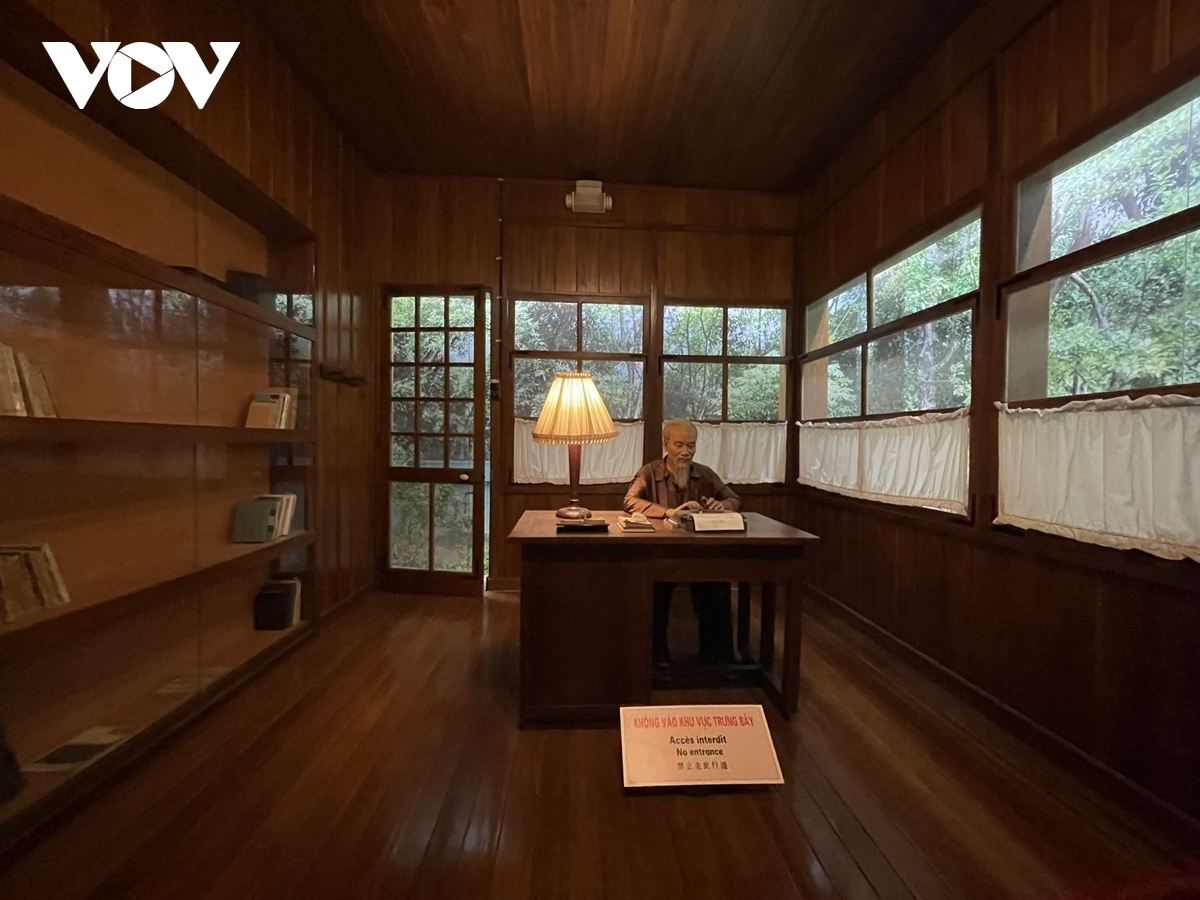 This is where President Ho wrote his last words to the entire Party and people before passing away.