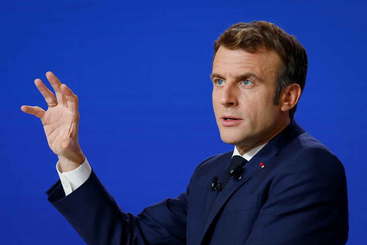 Tổng thống Pháp Emmanuel Macron. Ảnh: Reuters