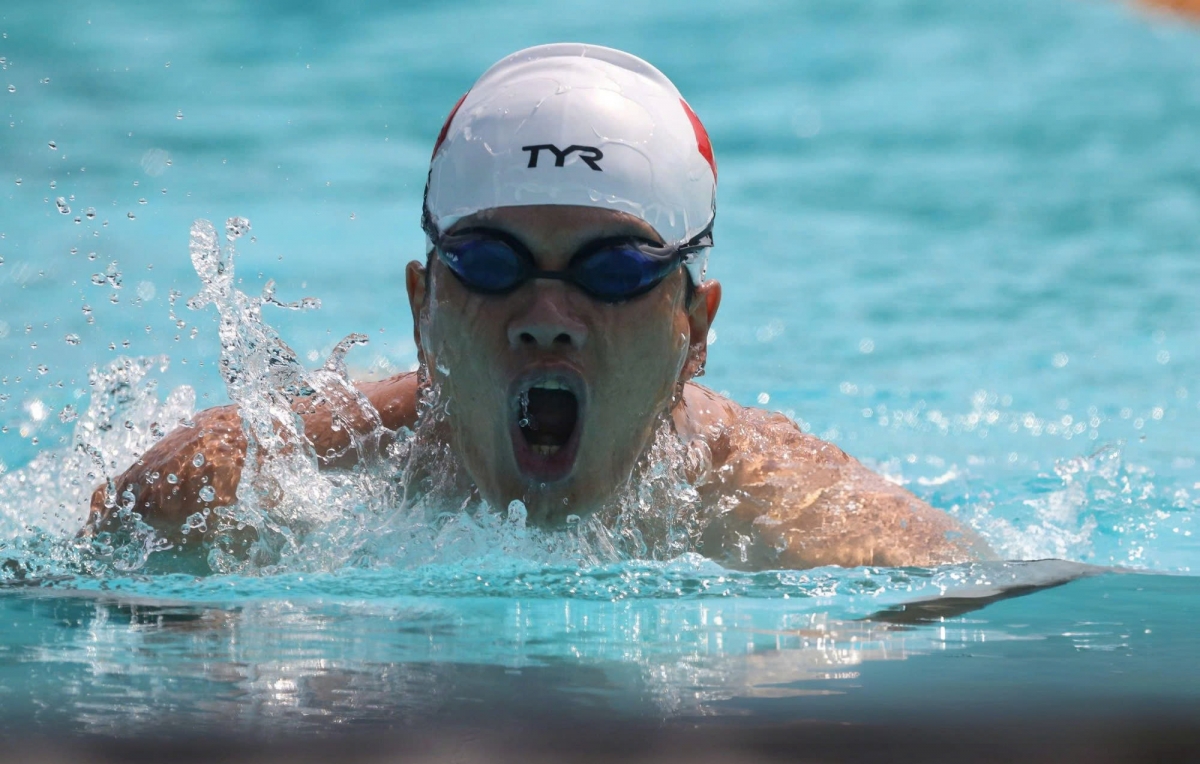 Vietnamese swimmer Do Thanh hai and his teammate Le Tien Dat advance to the men's 100m breaststroke SB5 finals of the ongoing 2024 Paris Paralympics. (Photo: Getty)