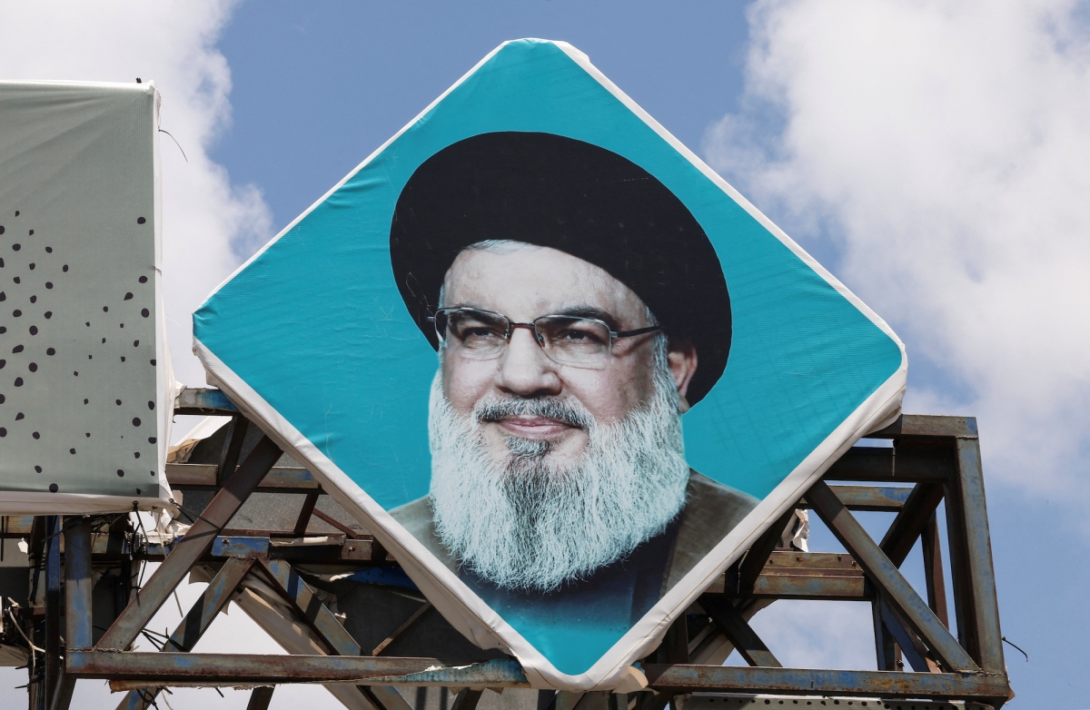Thủ lĩnh tối cao của lực lượng Hezbollah ông Hassan Nasrallah (Ảnh: Reuters)
