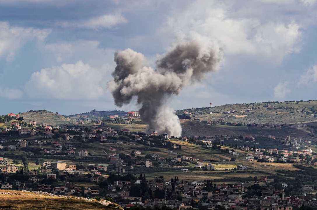 Xung đột Israel-Hezbollah hồi tháng 5/2024. Ảnh: Reuters