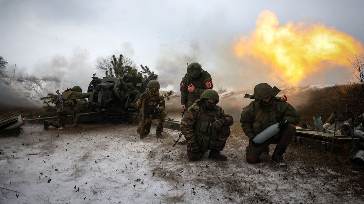 Xung đột Nga-Ukraine. Ảnh: TASS