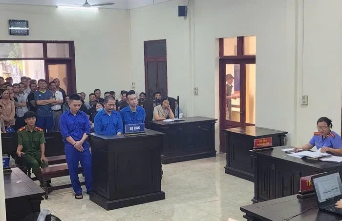 Nhóm đối tượng bị đưa ra xét xử