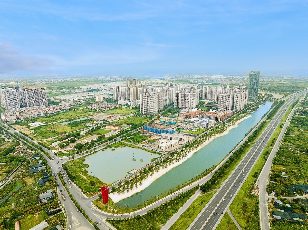 The London tọa lạc tại cửa ngõ của “Quận Trung tâm” Vinhomes Ocean Park 1