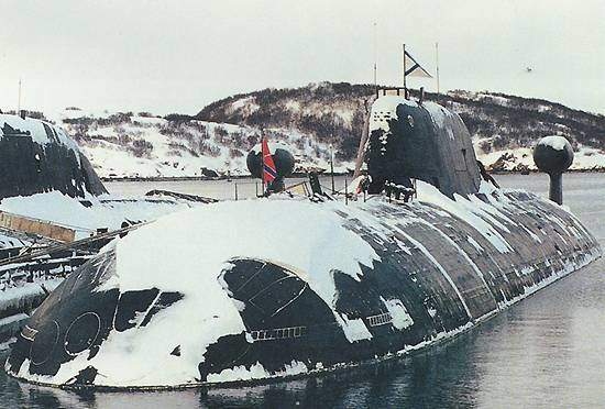 Tàu ngầm hạt nhân lớp Akula. Ảnh: naval-technology
