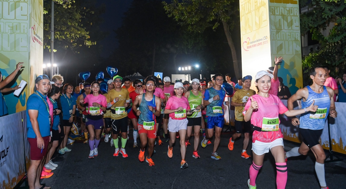 Sự kiện ước tính thu hút 1.500 VĐV tranh tài ở 03 cự ly_ 5km, 10km và 21km