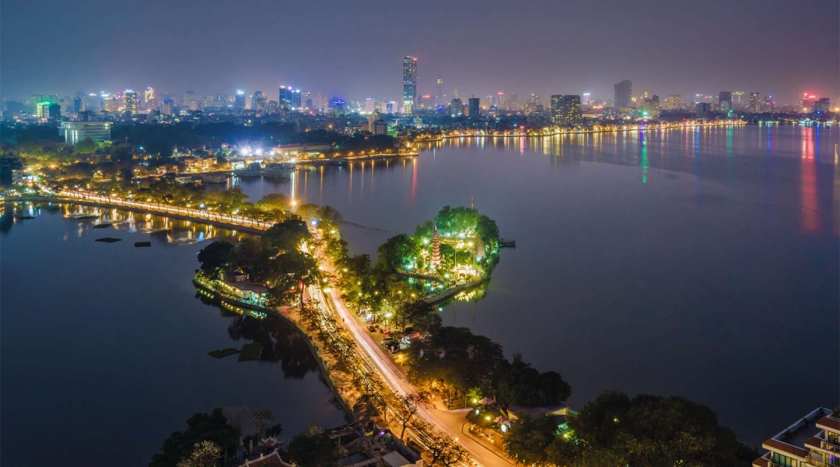 Giải chạy được tổ chức tại cung đường Hồ Tây, Hà Nội