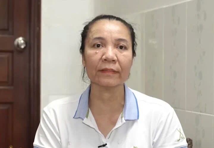 Bà Giáp Thị Sông Hương (SN 1974, trú 941053D đường số 20, Phường 6, quận Gò Vấp, TP.HCM) - chủ mái ấm Hoa Hồng