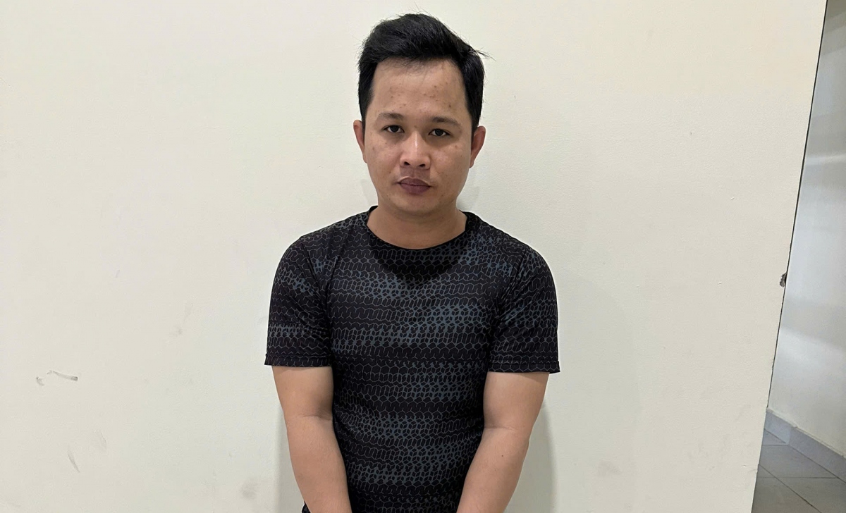 Công an quận Bình Thạnh bắt tạm giam Nguyễn Đức Thành Huy (Ảnh: CACC)