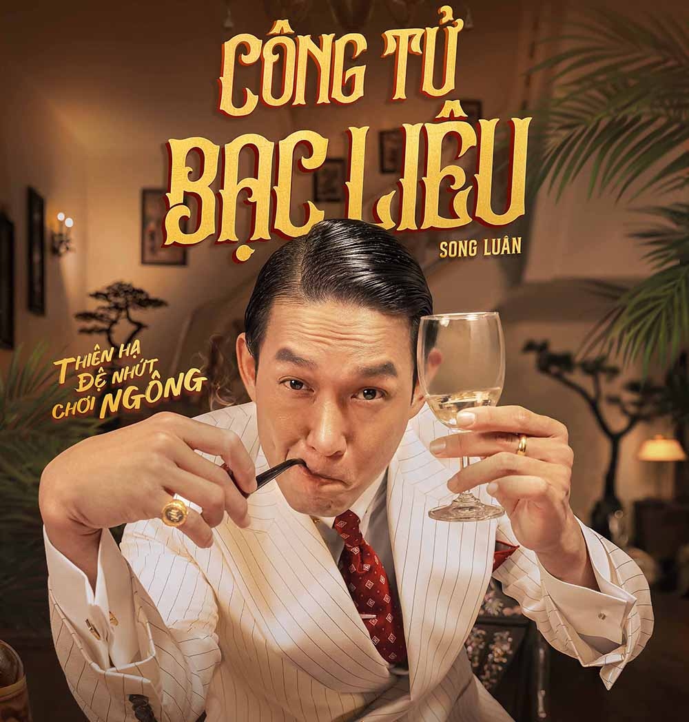 Song Luân thủ vai cậu Ba Hơn - một công tử xứ Bạc Liêu - đệ nhất chơi ngông của Nam Kỳ Lục tỉnh