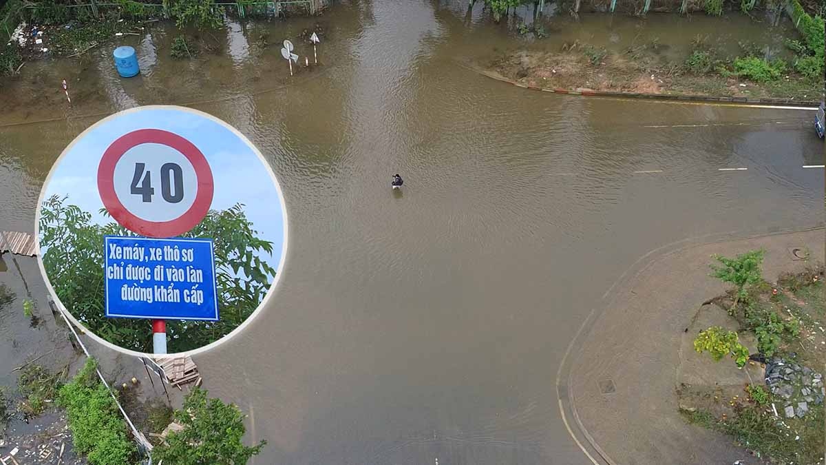 Sở GTVT Hà Nội điều chỉnh tổ chức giao thông trên Đại lộ Thăng Long.