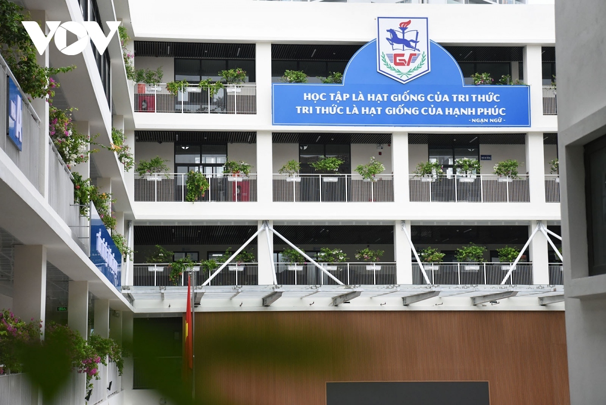 Nhiều trường học được xây mới đưa vào sử dụng đầu năm học 2024-2025.