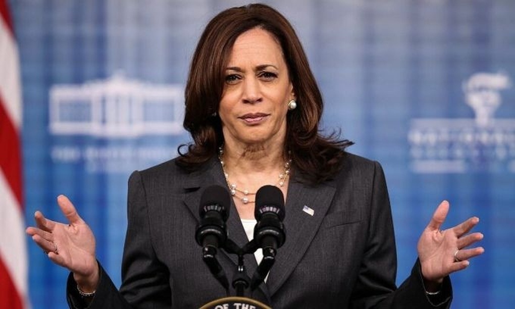 Phó Tổng thống Mỹ Kamala Harris. (Ảnh: AFP)