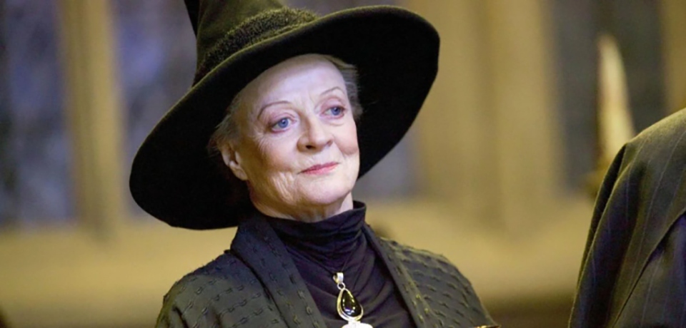 Maggie Smith trong vai Giáo sư McGonagall, phim "Harry Potter". Ảnh: Warner Bros