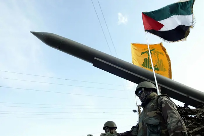 Lực lượng Hezbollah diễu binh ở Lebanon. Ảnh: Getty