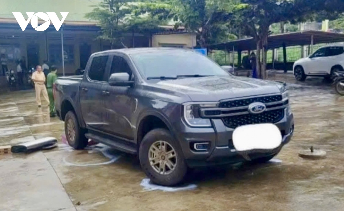 Hiện trường xảy ra vụ tai nạn