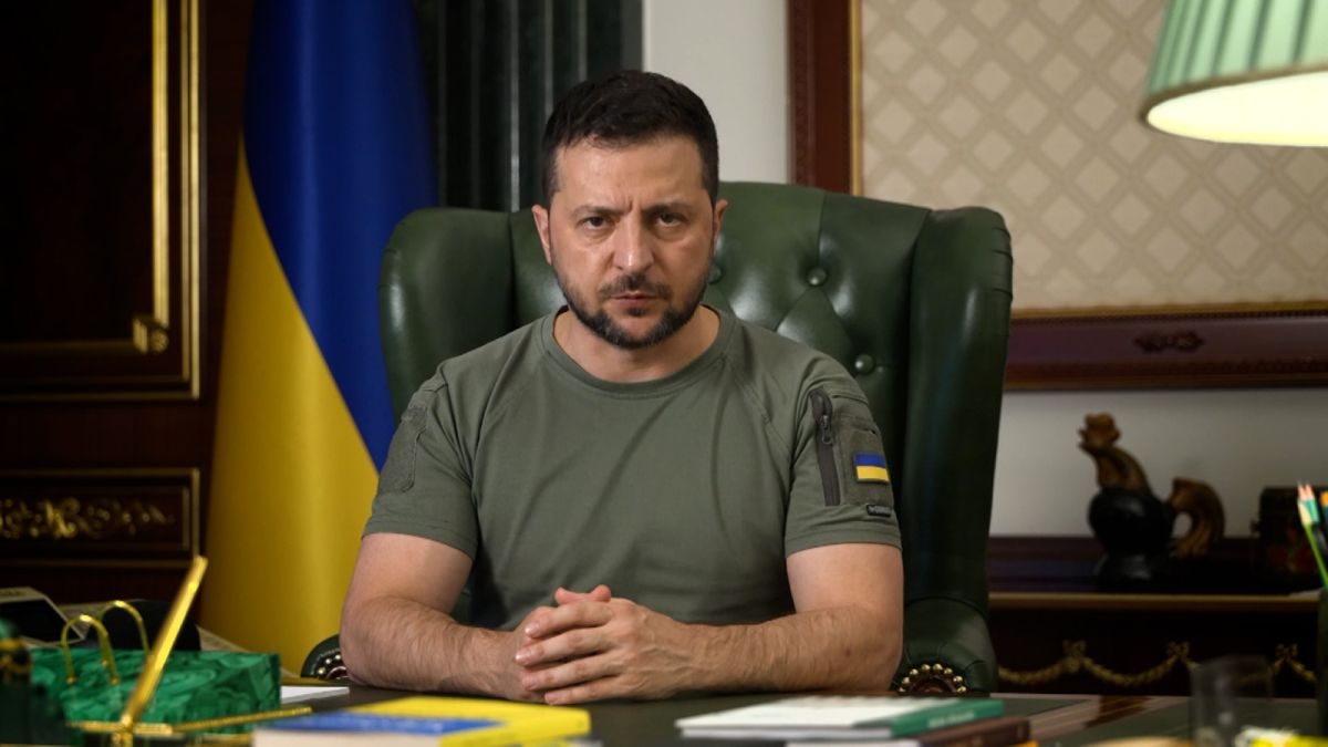 Tổng thống Ukraine Zelensky. Ảnh: CDN