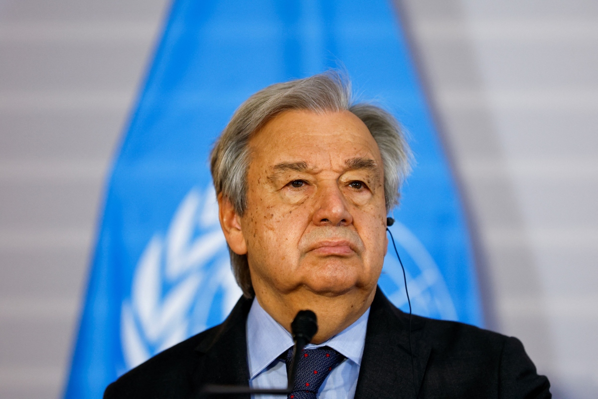 Tổng thư ký Liên Hợp Quốc Antonio Guterres. Ảnh: Reuters