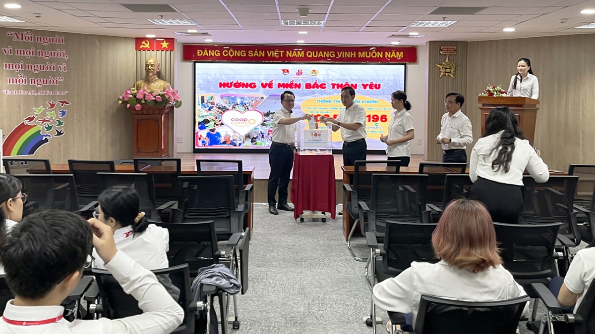 Saigon Co.op triển khai vận động Đoàn viên, người lao động và các Công đoàn cơ sở trực thuộc cùng chung tay ủng hộ đồng bào các tỉnh bị ảnh hưởng của bão số 3