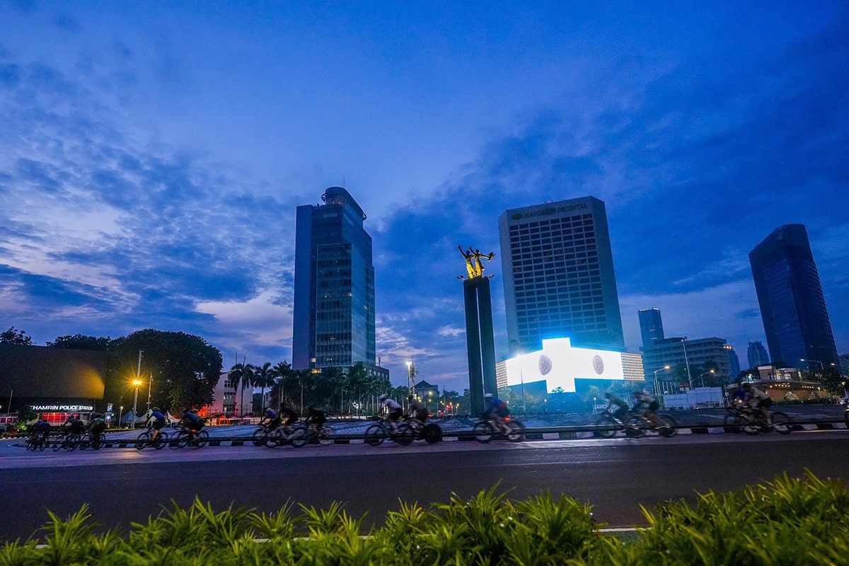 Tôi đặc biệt ấn tương với các tượng đài ở Jakarta