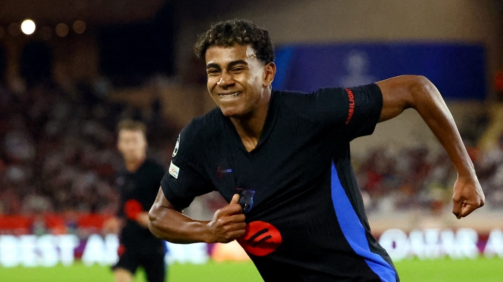 Lamine Yamal ghi bàn, nhưng Barca vẫn thua cuộc. (Ảnh: Reuters)