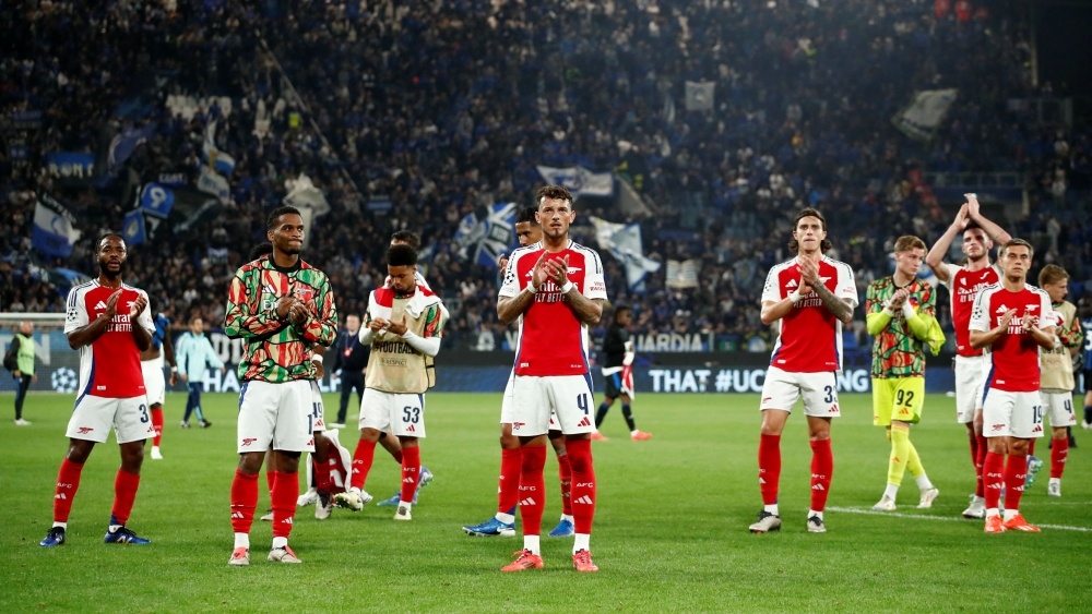 Arsenal bị Atalanta cầm chân. (Ảnh: Reuters)
