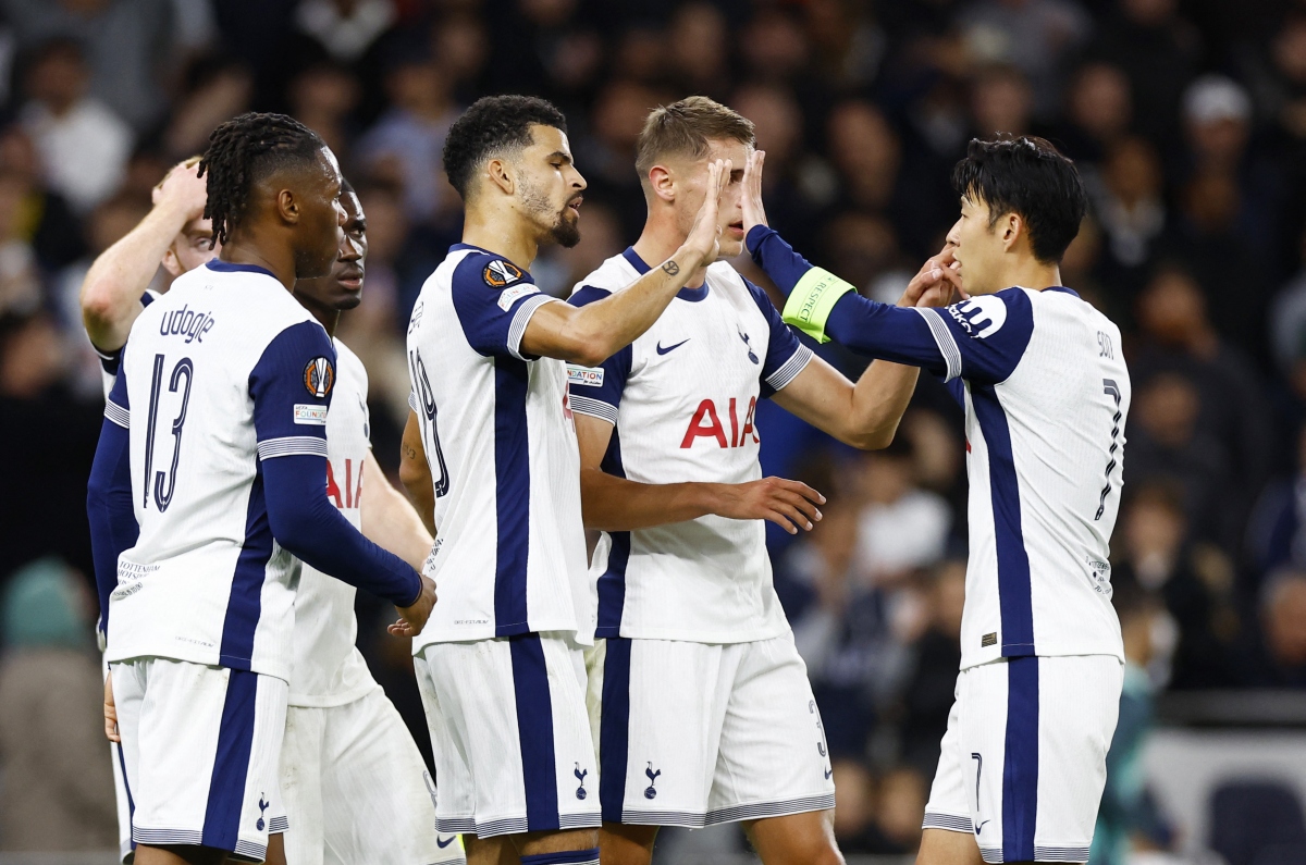 Tottenham thắng đậm Qarabag (Ảnh: Reuters).