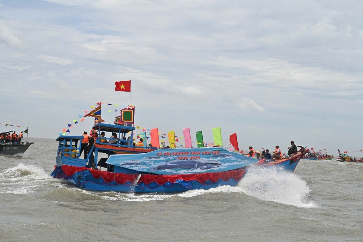 Lễ hội Nghinh Ông Cần Giờ năm 2023 (ảnh: T.H)