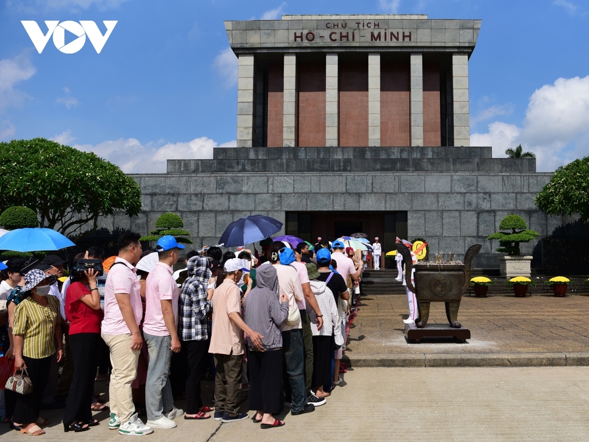 The Mausoleum is located at Ba Dinh Square is where President Ho Chi Minh read the Declaration of Independence on September 2nd, 1945, proclaiming the country’s independence and the foundation of the Democratic Republic of Vietnam, now the Socialist Republic of Vietnam.