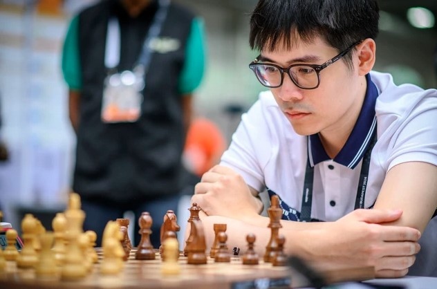  Le Tuan Minh earns an individual bronze medal at the 45th Chess Olympiad 2024
(Photo: nld.com.vn)