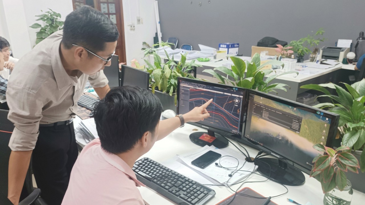 Phương án xây khu tái định cư Nậm Tông đã hoàn thành ( Ảnh: Báo Lào Cai)