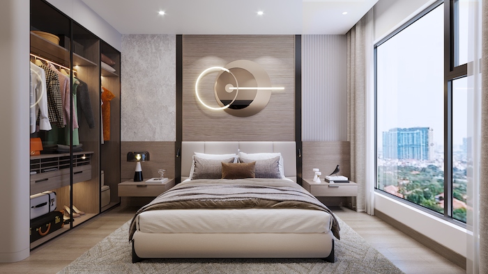 Tận hưởng sự thoải mái, tiện nghi trong từng không gian căn hộ