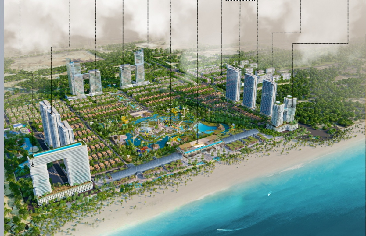Tổng thể khu đất quy hoạch khu đô thị đường 3/2 TP Vũng Tàu