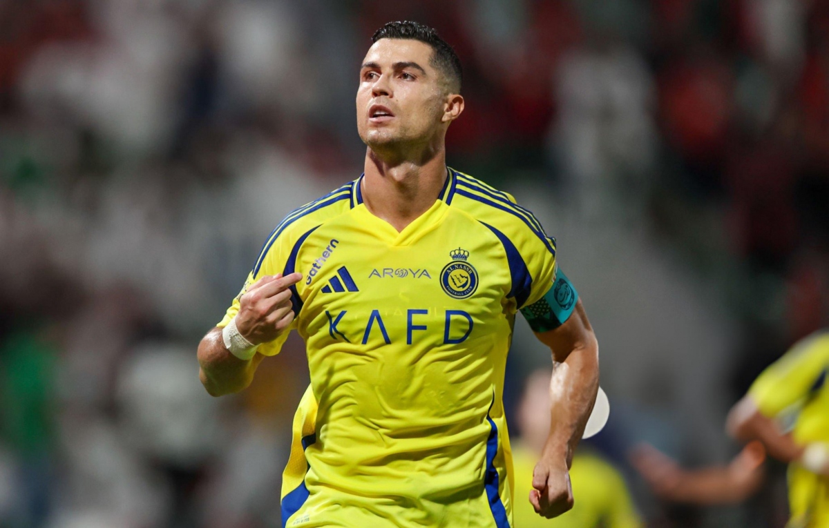 Ronaldo tiếp tục ghi bàn giúp Al Nassr giành chiến thắng. (Ảnh: Getty).