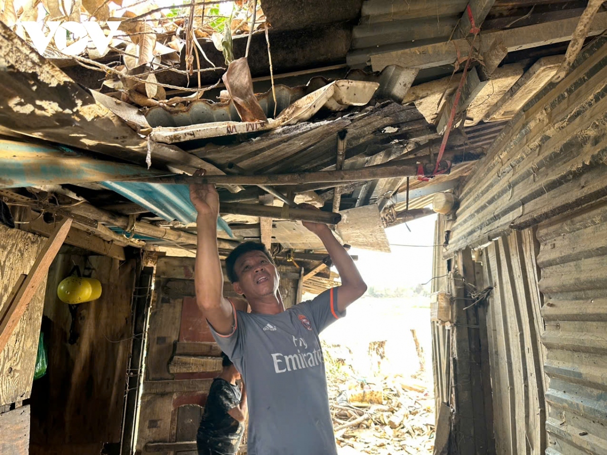 Locals seek to repair household items for re-using and saving costs.