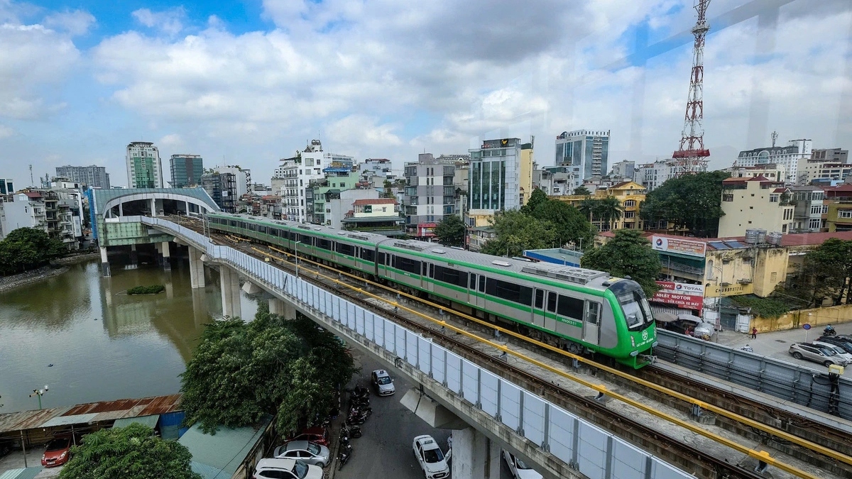 Tàu điện Cát Linh - Hà Đông gặp sự cố tối 17/9 - Ảnh minh họa: Nam Trần