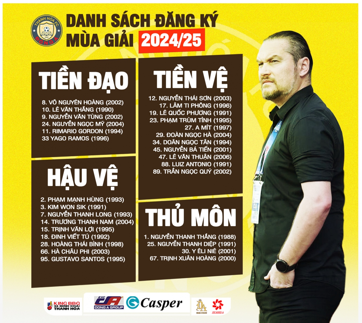 Ảnh: CLB Thanh Hóa. 
