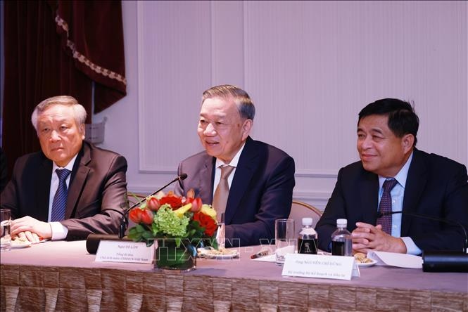 Tổng Bí thư, Chủ tịch nước Tô Lâm phát biểu. Ảnh: Lâm Khánh/TTXVN