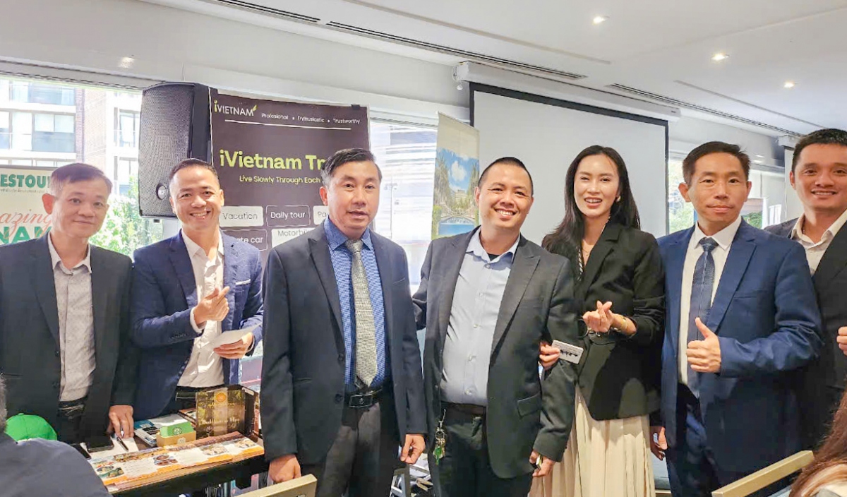 Dịp này có 27 doanh nghiệp Việt Nam tham gia chương trình xúc tiến du lịch Quảng Nam - Đà Nẵng - Thừa Thiên Huế tại Australia. Nguồn: Sở VHTT&amp;DL Thừa Thiên Huế