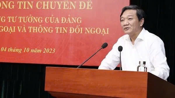 Phó Trưởng Ban Đối ngoại Trung ương Nguyễn Minh Tâm - tác giả bài viết