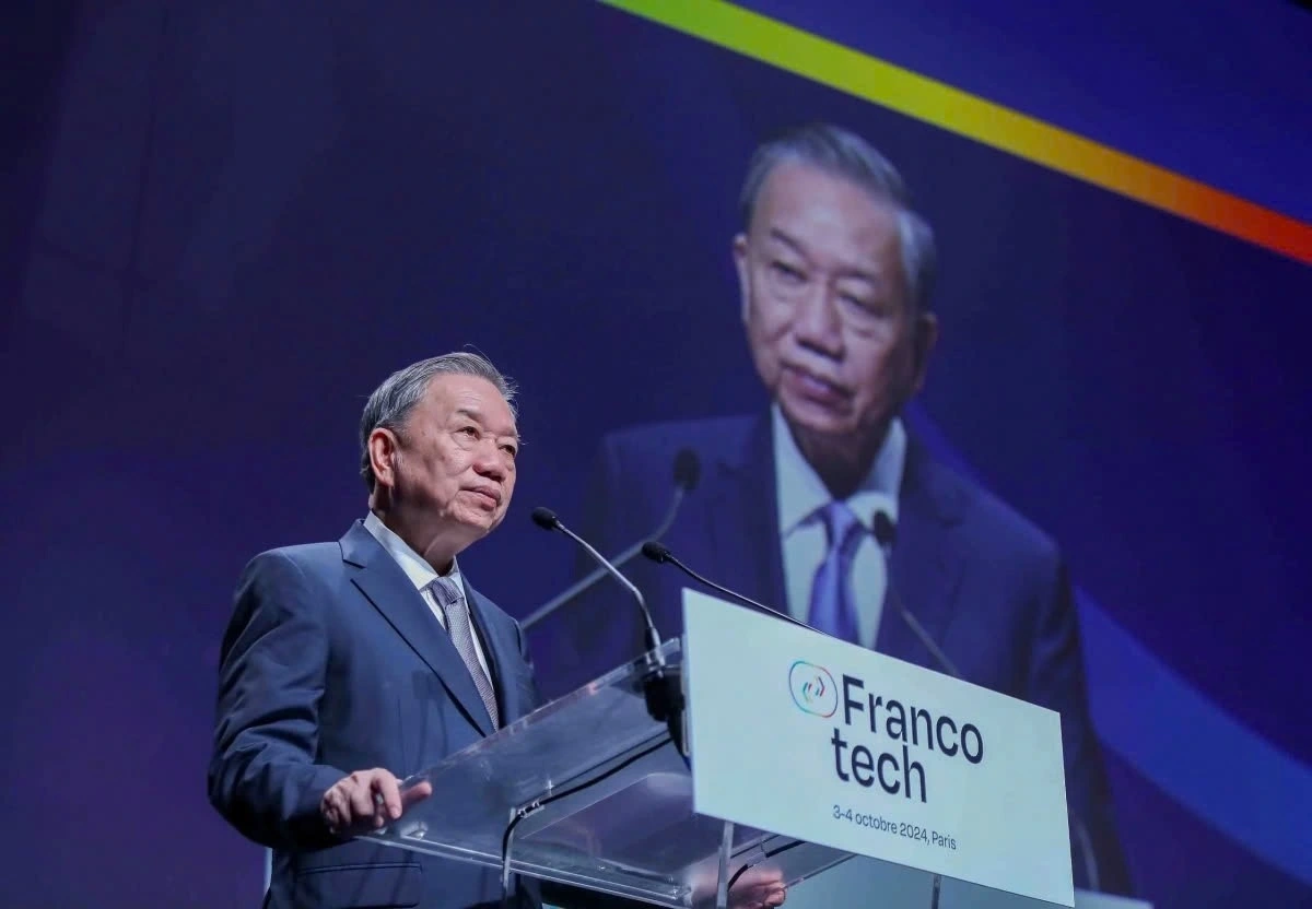 Speaking at the Francophone Business Forum on Innovation and Creativity - FrancoTech 2024, To Lam highly appreciates the initiative of France and the International Organization of La Francophonie to organize this forum, emphasizing that this is the most concrete and practical action to uphold the theme of the summit of Creativity, Innovation, and Entrepreneurship in French.