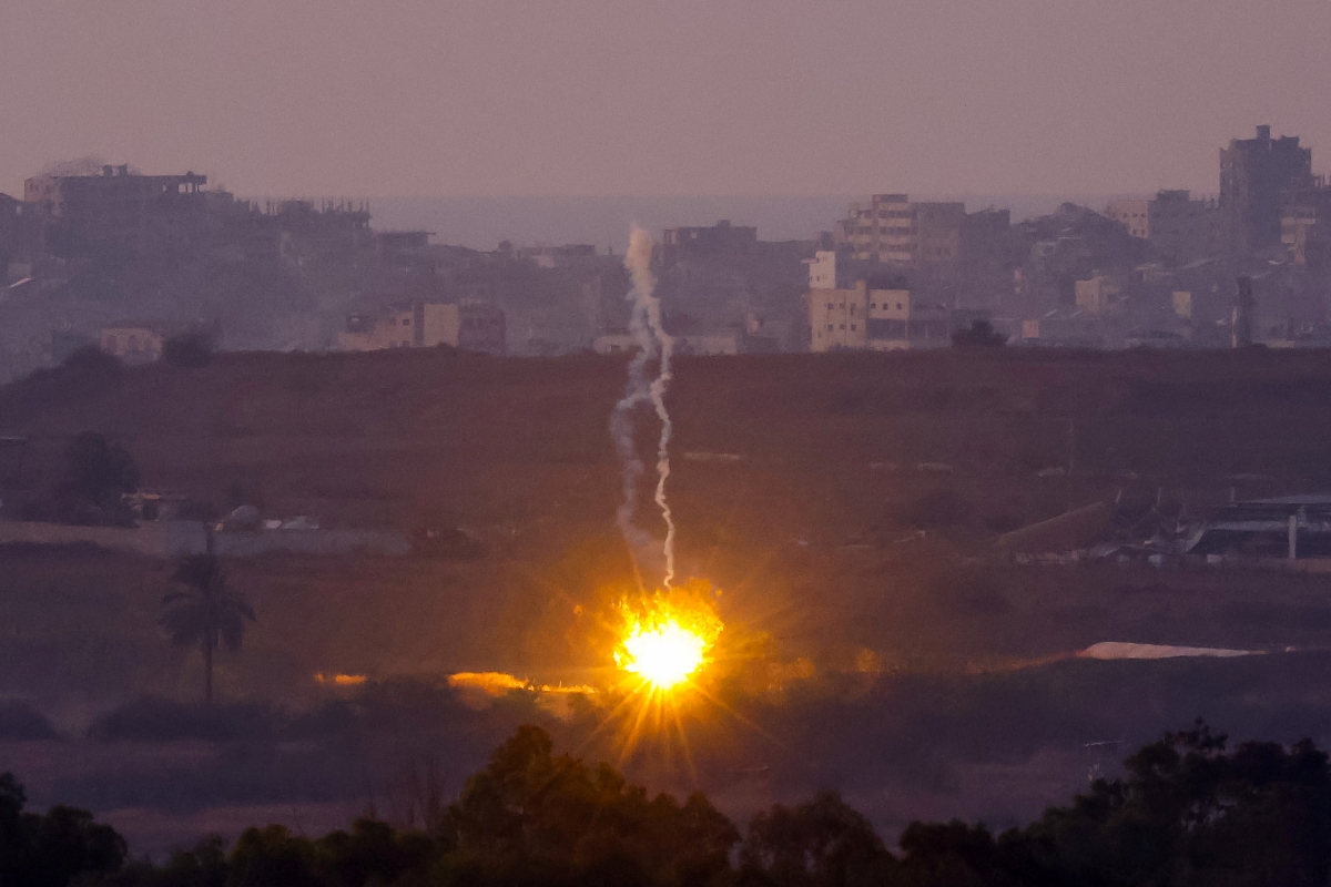 Xung đột ở Gaza. Ảnh: Reuters