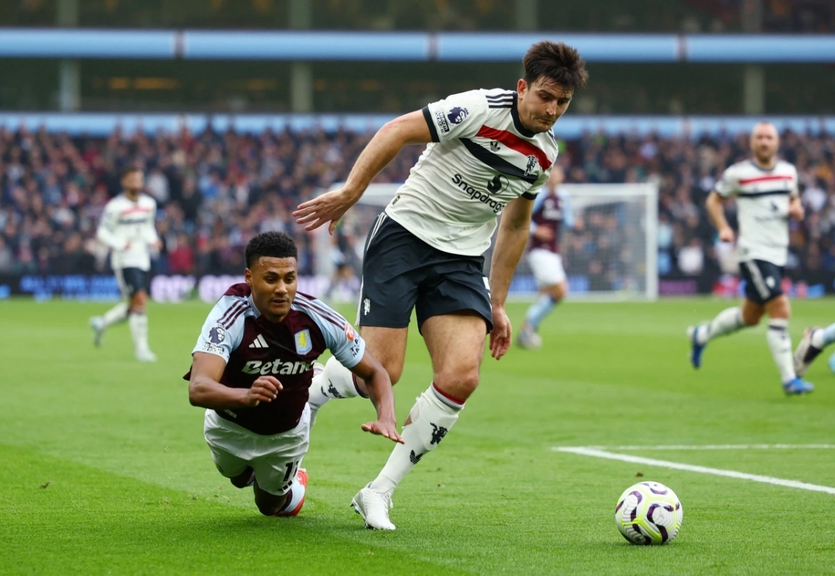 Harry Maguire đã phải rời sân ở cuối hiệp một vì dính chấn thương (Ảnh: Reuters)
