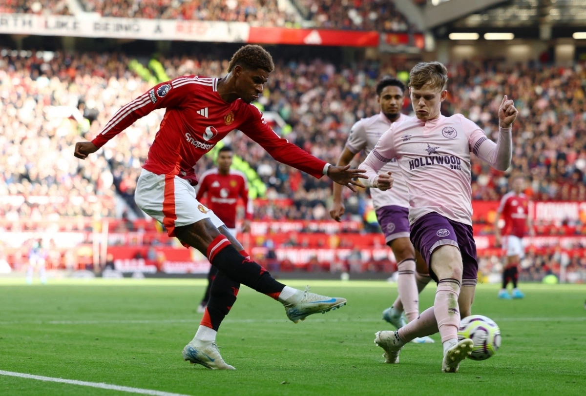 Rashford đã có dấu hiệu xuống sức (Ảnh: Reuters)