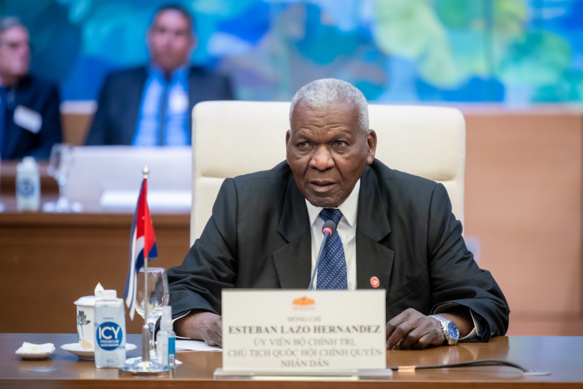 Chủ tịch Quốc hội Chính quyền Nhân dân Cuba Esteban Lazo Hernandez