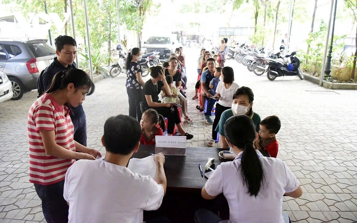 All healthcare staff have been trained to handle any adverse events that may occur following vaccination.