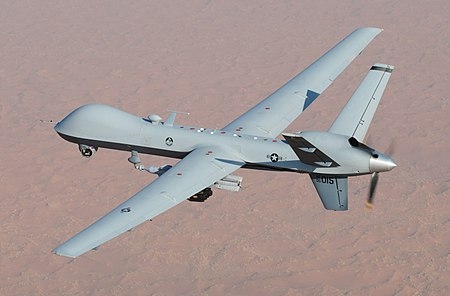 Máy bay MQ-9A Reaper của Không quân Mỹ. Ảnh: Wikipedia