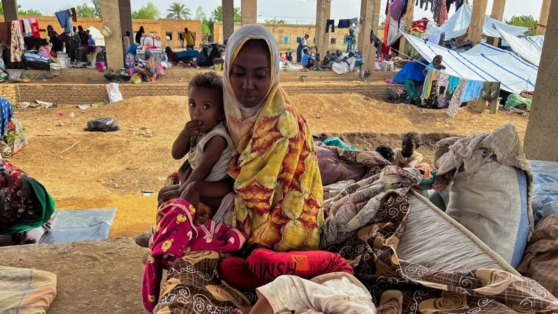 Người dân tại bang Al-Jazirah, Sudan phải di dời. (Ảnh: Reuters)