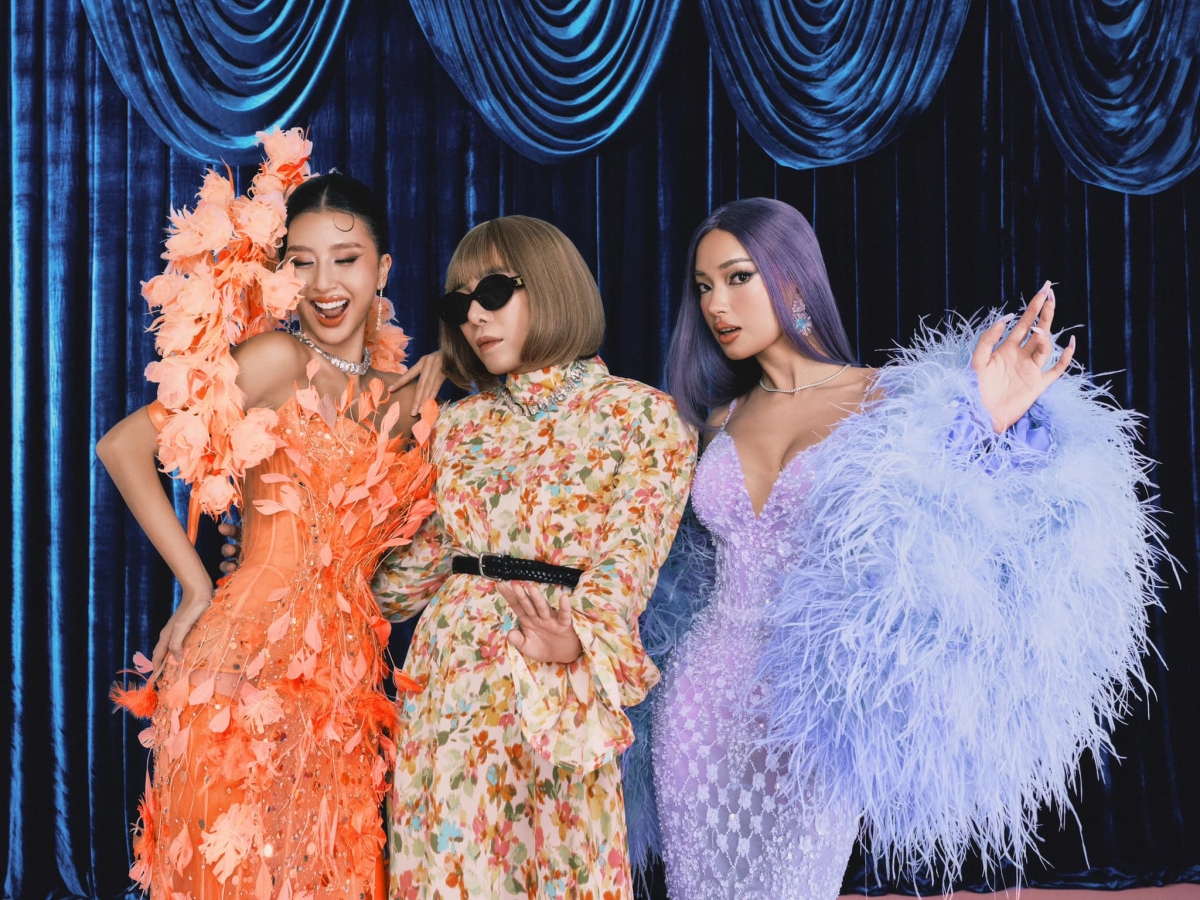Châu Bùi cũng cùng Hoàng Ku Quỳnh Anh Shyn hóa thân thành dàn sao dự Met gala.